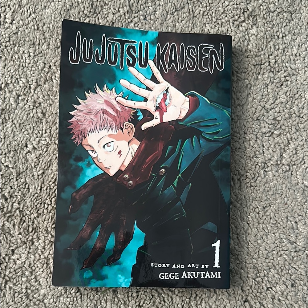 Manga Jujutsu Kaisen Volume 1 - Black, Blue, Pink